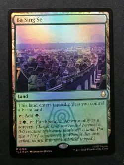 Ba Sing Se TLA #266 Prerelease Foil Standard Art NM MTG - Image 1