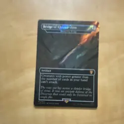Wizards Bridge of Khazad-dum Artifact Foil 380 Lord Rings Tales Middle-Earth - Image 1