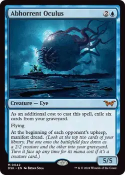 MTG - Abhorrent Oculus - DSK 42 - Non Foil - LP - Image 1