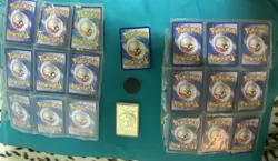 Lot Of Pokemon Cards, Gold Card, Plastic Coin - Image 2