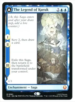 MtG TLA The Legend of Kuruk / Avatar Kuruk #61 Non-Foil - Image 1