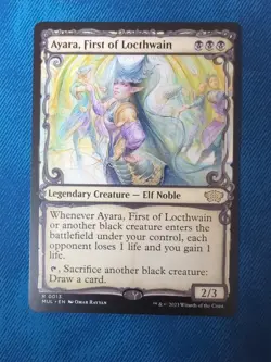 Ayara, First of Locthwain - Multiverse Legends - Showcase - Rare - MUL 013 - Image 1