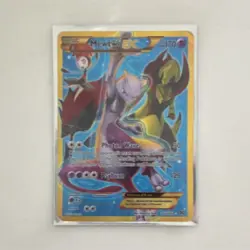 Pokemon Mewtwo EX 163/162 Breakthrough Secret Rare Full Art Holo Card - Image 1
