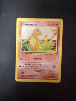 Charmander 46/102 - Pokemon TCG Base Set (1999) - Unlimited D53 - Image 1