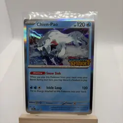 Chien-Pao - SVP152 - Pokemon Surging Sparks - Pre Release Promo - Stamped - Image 1