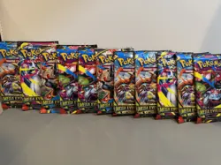12 Pokemon Mega Evolution Booster Packs - Factory Sealed - Random Pack Art - Image 1