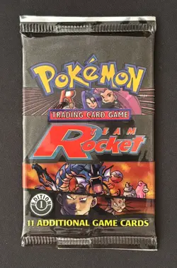 Factory Sealed 1st Edition - Team Rocket - Booster Pack - Vintage Pokemon WOTC - Image 1