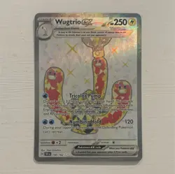 Pokemon Wugtrio EX SV05 Temporal Forces Ultra Rare Holo 190/162 250 HP Card - Image 1