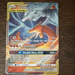 Pokemon Reshiram & Charizard GX Ultra Rare 20/214 Holo Unbroken Bonds English - Image 1