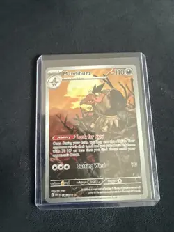 Pokemon TCG White Flare English Mandibuzz 145/086 Illustration Rare - Image 1