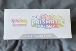 Prismatic Evolutions ETB Elite Trainer Box Pokemon TCG (Slight Tear In Plastic) - Image 5