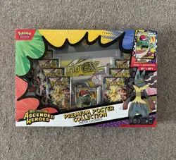 Pokemon TCG Ascended Heroes Premium Poster Collection Mega Lucario + Gardevoir - Image 2