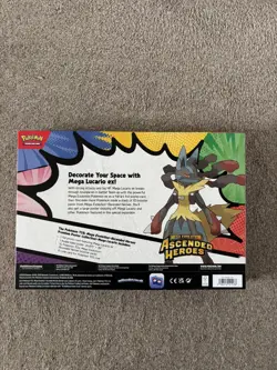 Pokemon TCG Ascended Heroes Premium Poster Collection Mega Lucario + Gardevoir - Image 3