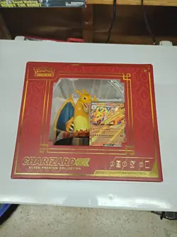 Pokemon Charizard ex Super Premium Collection Box Opened (see Description) - Image 1