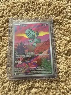 ELGYEM 120/086 - POKEMON BLACK LIGHT ITA 2025 NM ILLUSTRATION RARE - Image 1
