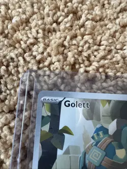 Golett 122/086 English Pokemon TCG Black Bolt Illustration Rare - Image 2