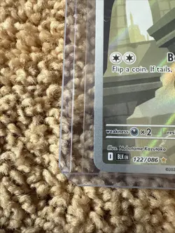 Golett 122/086 English Pokemon TCG Black Bolt Illustration Rare - Image 5
