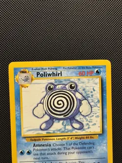 Pokemon TCG Poliwhirl 38/102 Base Set Uncommon Near Mint 1999 WoTC Unlimited - Image 3