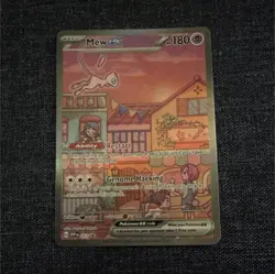 Pokemon TCG Mew ex 053 Sv Scarlet & Violet Promo Full Art Holo 180 HP English - Image 1