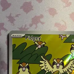 Pokemon Pidgey 207/197 SV03 Obsidian Flames Illustration Rare Holo 60 HP - Image 2