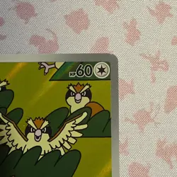 Pokemon Pidgey 207/197 SV03 Obsidian Flames Illustration Rare Holo 60 HP - Image 3