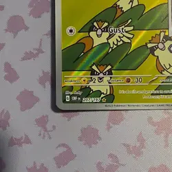 Pokemon Pidgey 207/197 SV03 Obsidian Flames Illustration Rare Holo 60 HP - Image 5