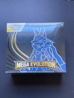 Pokemon TCG Mega Evolution Lucario Elite Trainer Box ETB New/ Factory Sealed🔥 - Image 1