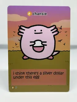 CHANSEY - CHANSIE 21 - POKIEBUBIES - POKEMON - PSA CGC BGS TAG TCG - Image 1