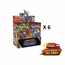 Pokemon Phantasmal Flames Booster Box ME02 Mega Evolutions CASE of 6 Sealed - Image 1