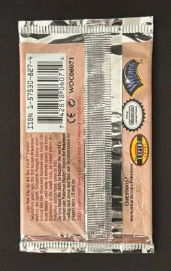 Factory Sealed 1st Edition - Fossil - Booster Pack - Vintage Pokemon 1999 WOTC - Image 2