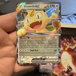 Pokemon TCG MEOWTH EX 62/88 Holo Perfect Order mint - Image 1