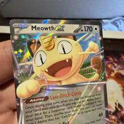 Pokemon TCG MEOWTH EX 62/88 Holo Perfect Order mint - Image 3
