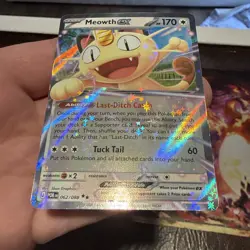 Pokemon TCG MEOWTH EX 62/88 Holo Perfect Order mint - Image 5