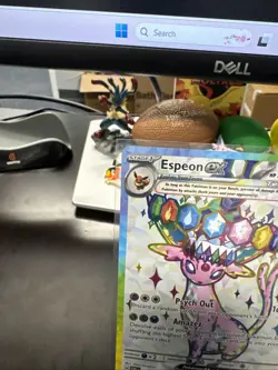 Pokemon TCG Espeon ex SVP En 175 Prismatic Evolutions Promo Look! - Image 3
