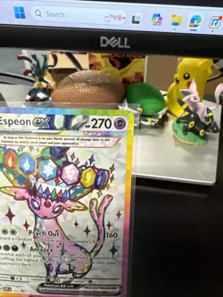 Pokemon TCG Espeon ex SVP En 175 Prismatic Evolutions Promo Look! - Image 4