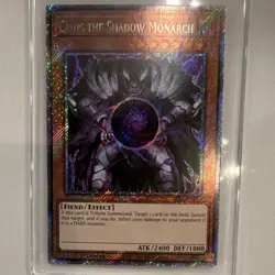 Konami Yu-Gi-Oh! TCG Caius the Shadow Monarch Effect Fiend PSR 1st Ed RA03-EN194 - Image 4