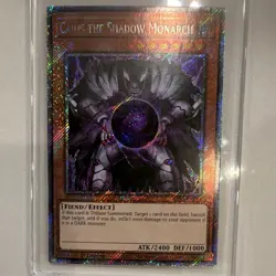 Konami Yu-Gi-Oh! TCG Caius the Shadow Monarch Effect Fiend PSR 1st Ed RA03-EN194 - Image 5