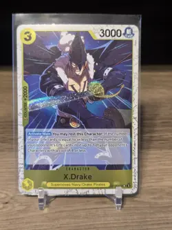 X.Drake OP10-114 (UC) - Royal Blood - One Piece TCG CCG - Regular Near Mint - Image 1