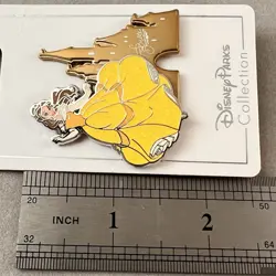 Beauty & The Beast Princess Belle & Castle Signature Pin Disney Parks Collection - Image 5