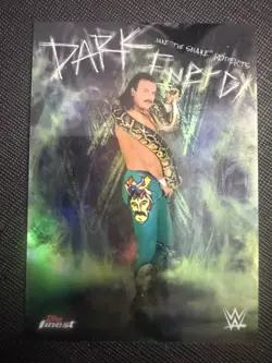 2025 Topps Finest WWE Dark Energy Jake "The Snake" Roberts Case Hit SSP #DE-JSR - Image 1
