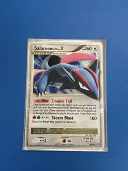 Pokemon TCG Salamence LV.X Arceus Holo Card 98/99 Rare - Image 1