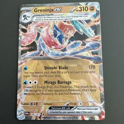 Pokemon TCG Greninja EX Metal Card 106/167 NM/M - Image 1