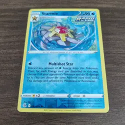 Starmie 053/264 - LP REVERSE HOLO RARE Fusion Strike - 2021 Pokemon TCG Card - Image 1