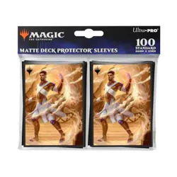 Ultra Pro Official MtG Aetherdrift Sleeves Basri, Tomorrow's Champion (10 New - Image 2
