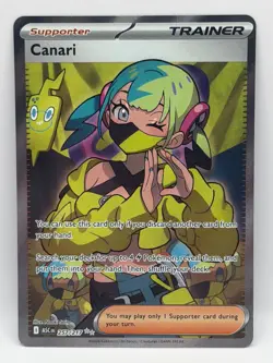 Canari 257/217 Ascended Heroes NM Full Art Ultra Rare Holo Pokemon TCG - Image 1