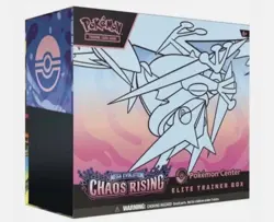 LOT OF 2 Presale Chaos Rising Pokemon Center ETB Elite Trainer Box Pokemon - Image 1