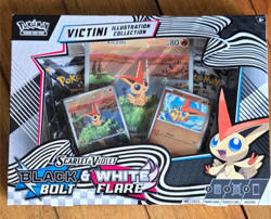 Pokemon TCG Unova Victini Illustration Collection Black Bolt, White Flare - Image 1