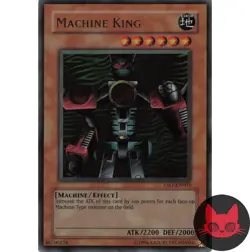 Yugioh Machine King EM1-EN001 Ultra Rare NM - Image 1