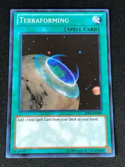 YUGIOH TERRAFORMING AP01-EN009 SUPER (NM) - Image 1