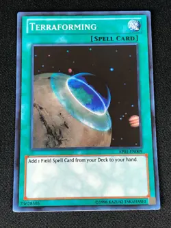 YUGIOH TERRAFORMING AP01-EN009 SUPER! (NM) - Image 1